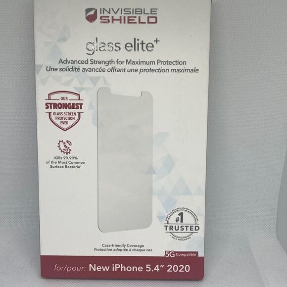Invisible Shield glass elite for iPhone 5.4 protection - Picture 1 of 2